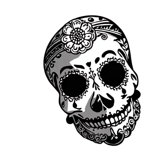 Mariachi Sugar Skull