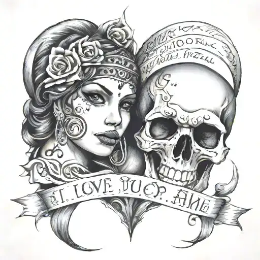 I Love You With All Of Me And It'll Be Forevr Us Never Them