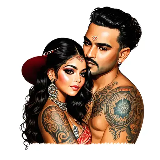 Italian Father And Daughter