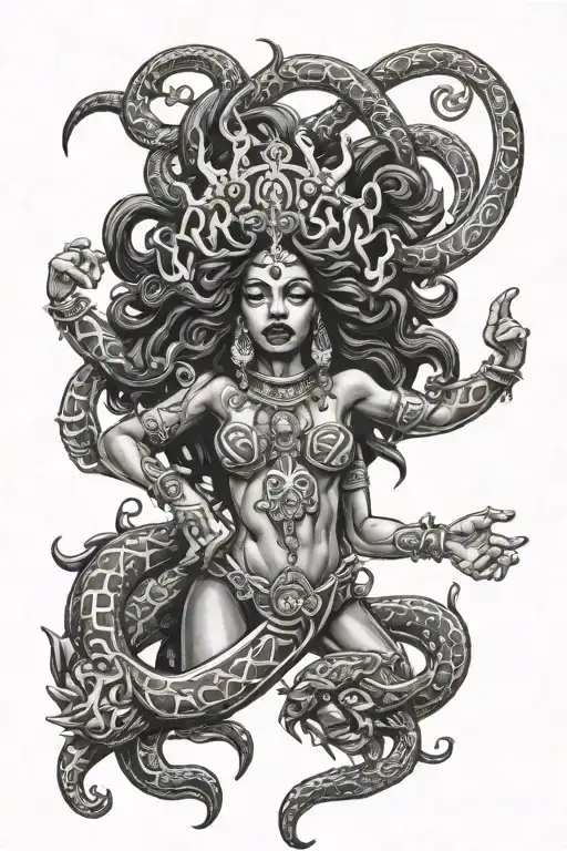 Medusa Goddess Kali
