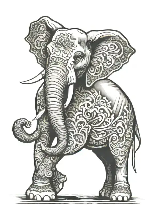 Elephant Standing