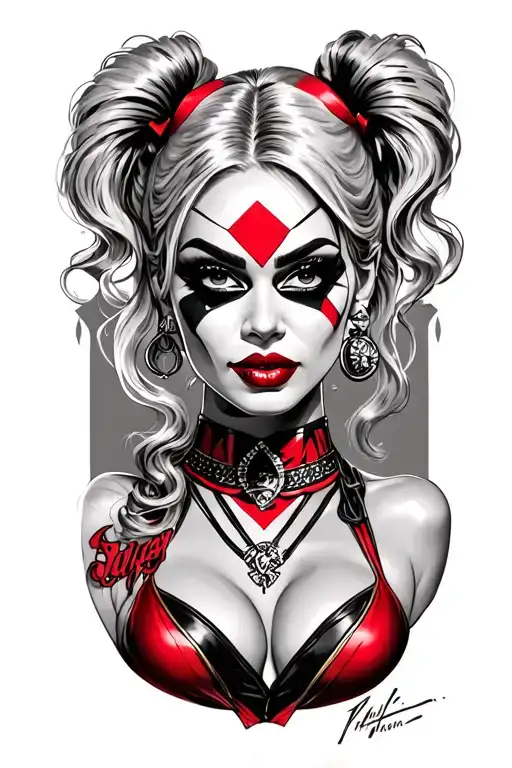 Harley Quinn Rhombuses