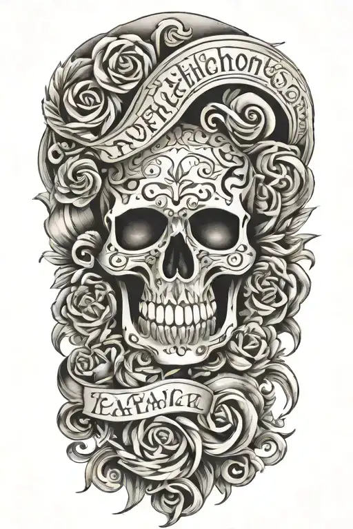 A Tattoo That Expresses Love With The Lettering Pami