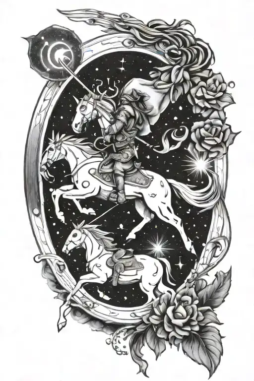 Capricorn And Sagittarius Constellation
