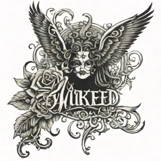 Wicked Written In Black Metal Music