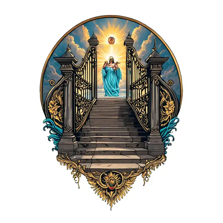 Heaven Gates And Stairs