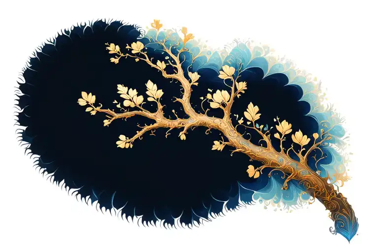 Fractal Tree Branch