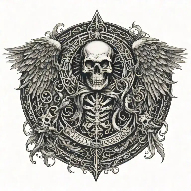 Death Angel Love Family Strength Courage Bravery Honor