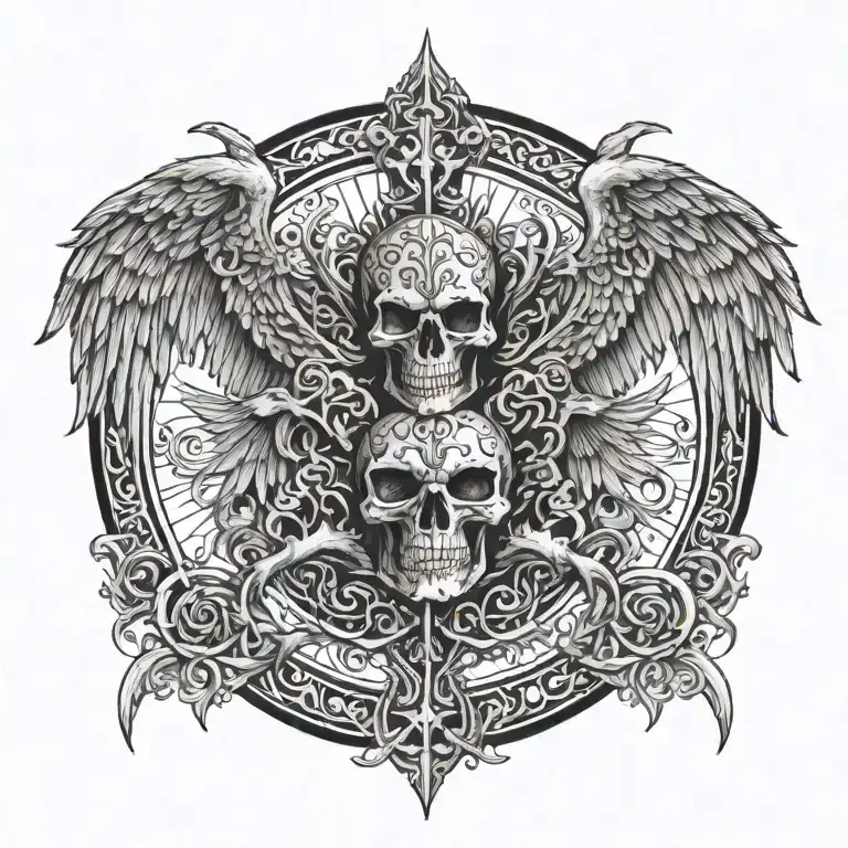 Death Angel Love Family Strength Courage Bravery Honor Demon