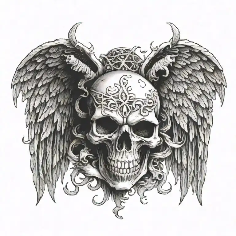 Death Angel Love Family Strength Courage Bravery Honor Demon