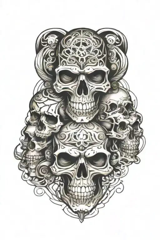 Skulls Surrounded