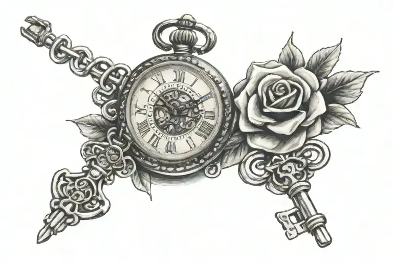 Rosary Clock Key