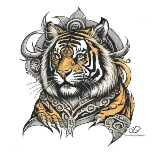 Pectoral Tiger Inspired