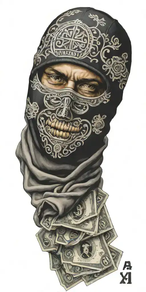 Balaclava Money Cards Hazard
