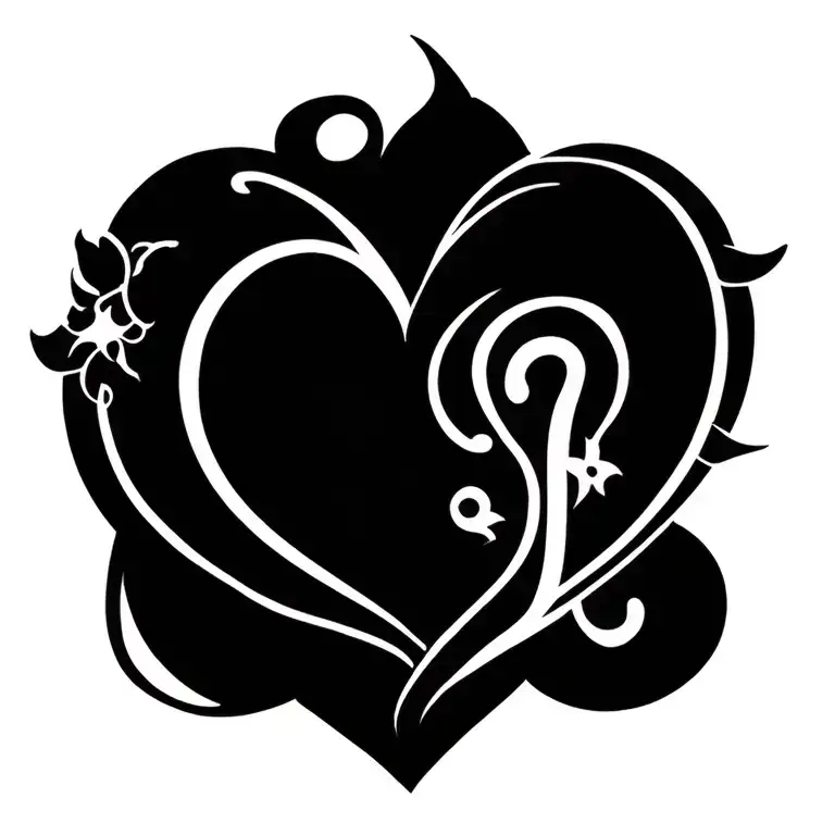 Heart And Semi Colon