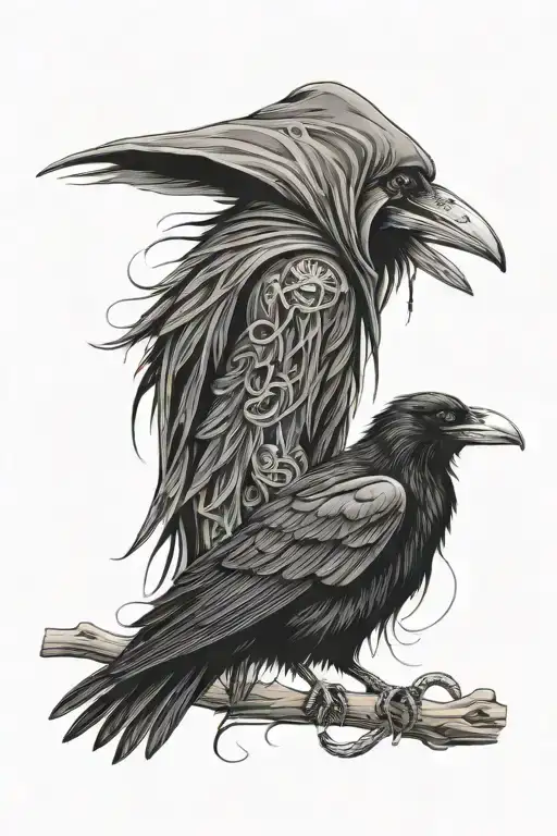 Raven Grim Reaper Sacred