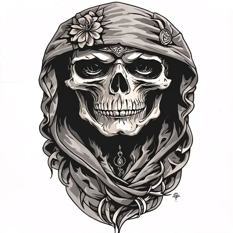 Hooded Reaper Mexi Cali Design