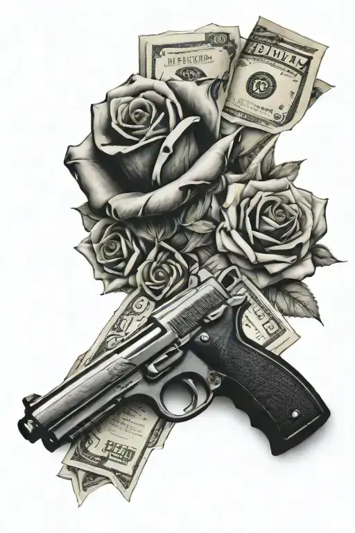 Guns And Money Rose