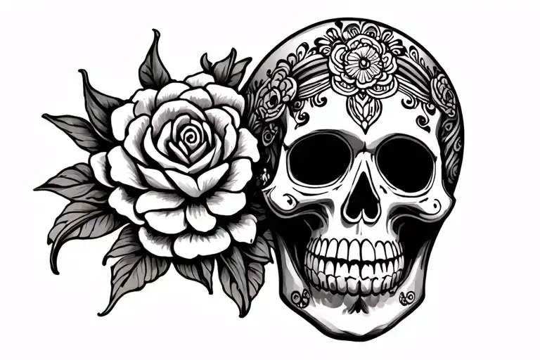 Day Of The Dead Skull