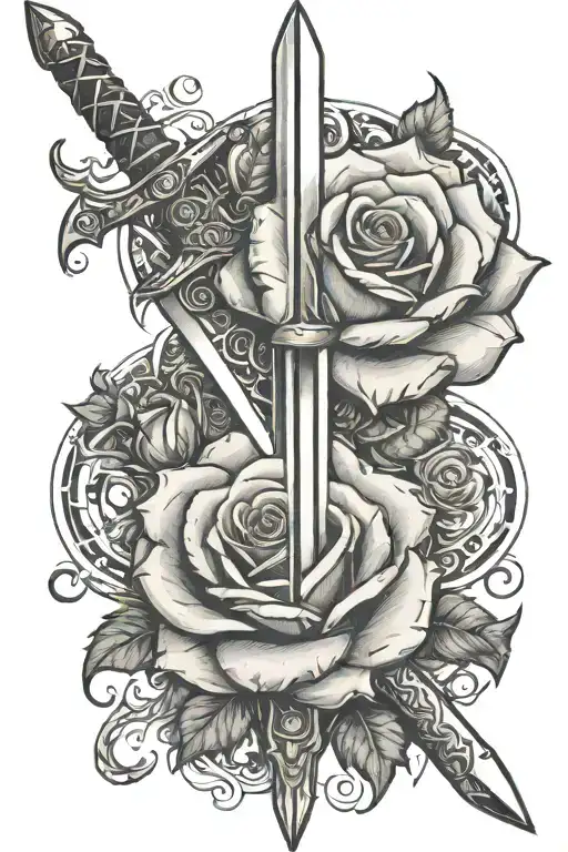 Sword And Rose
