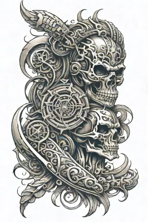 Full Sleeve Tattoo Design