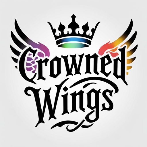 Crowned Wings Tattoo idea