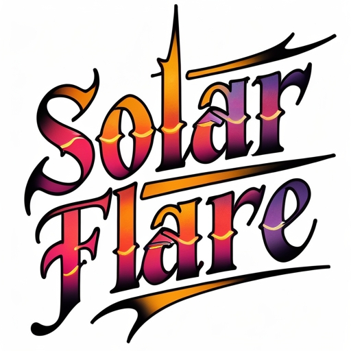Solar Flare Tattoo idea
