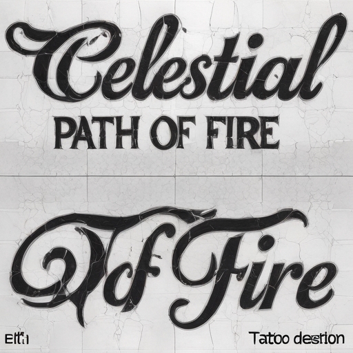 Celestial Path of Fire
