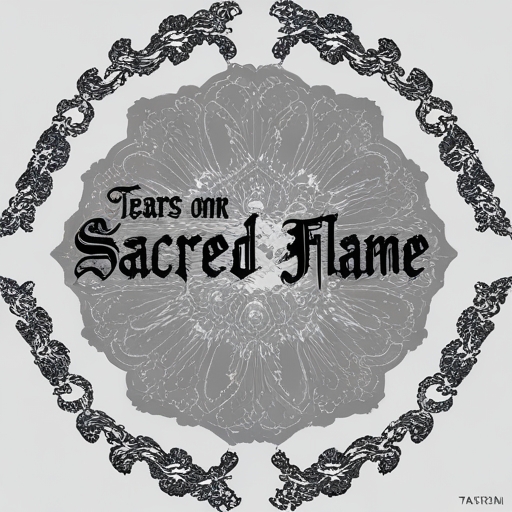 Tears of Sacred Flame Tattoo idea