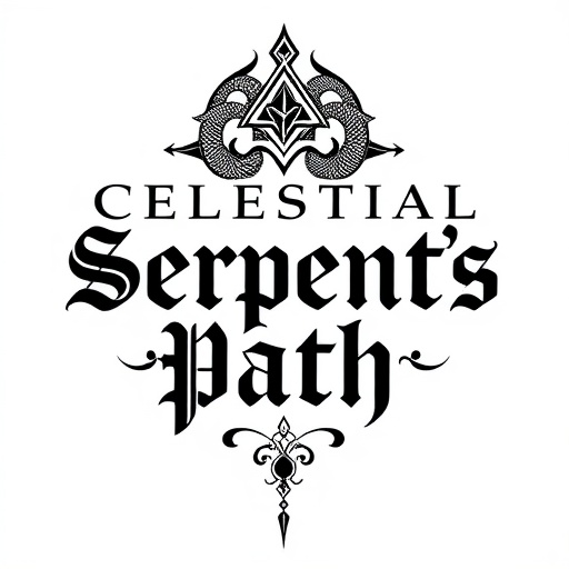 Celestial Serpent’s Path Tattoo idea