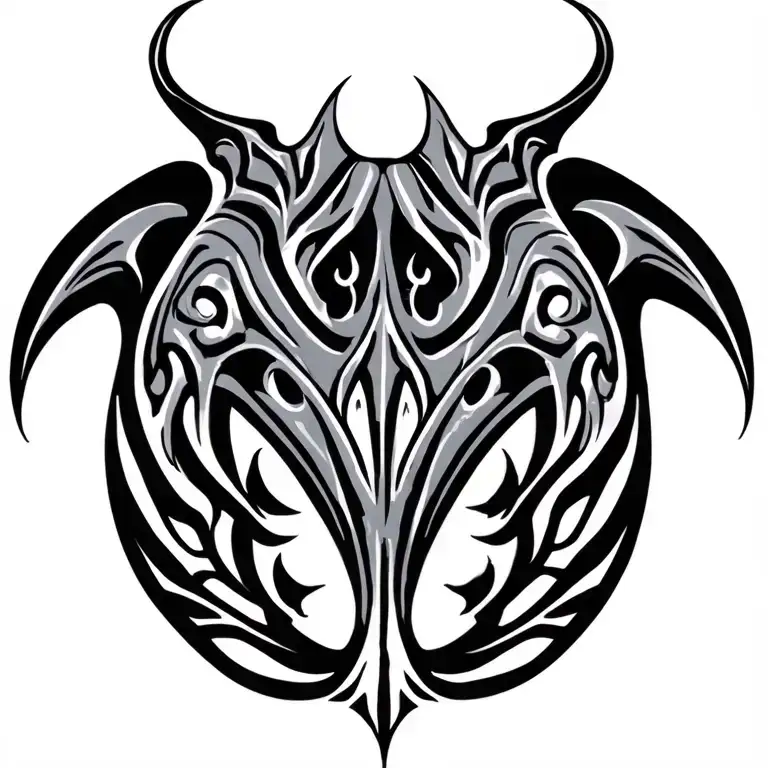 Polynesian Manta Ray Tribal