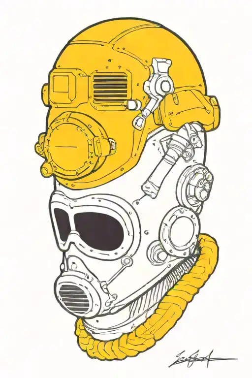 Surface Supply Navy Diver Helmet