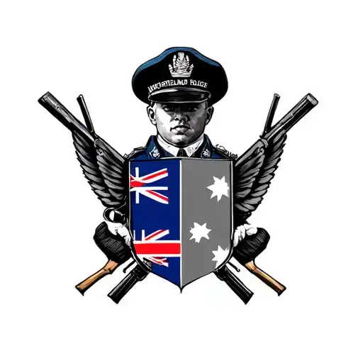Australian Flag Police