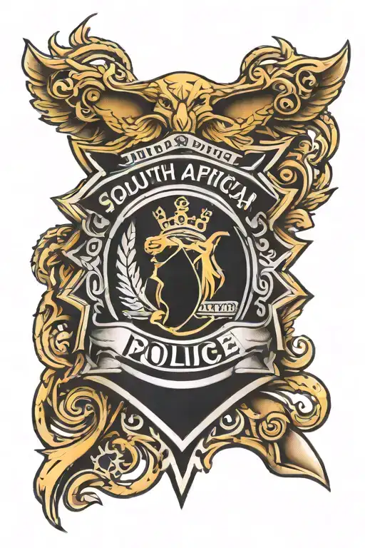South African Police Badge