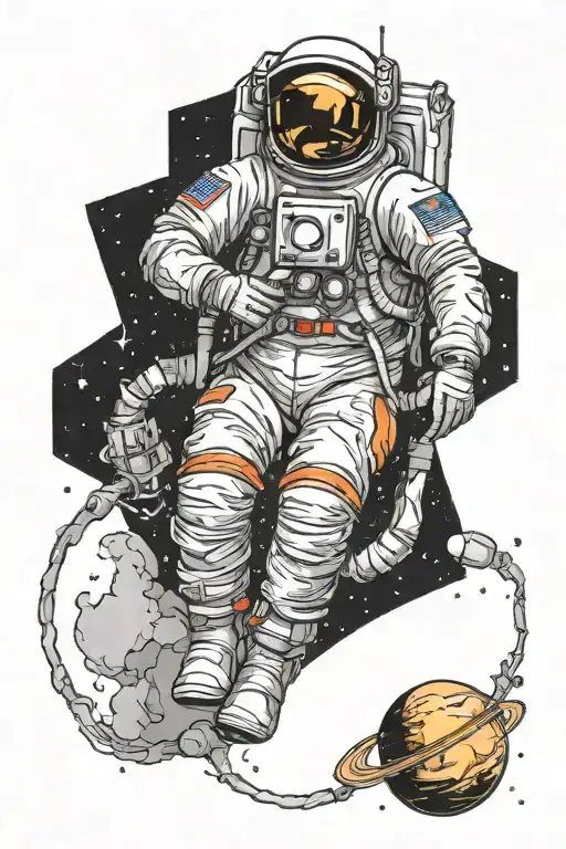 Astronaut Hopless