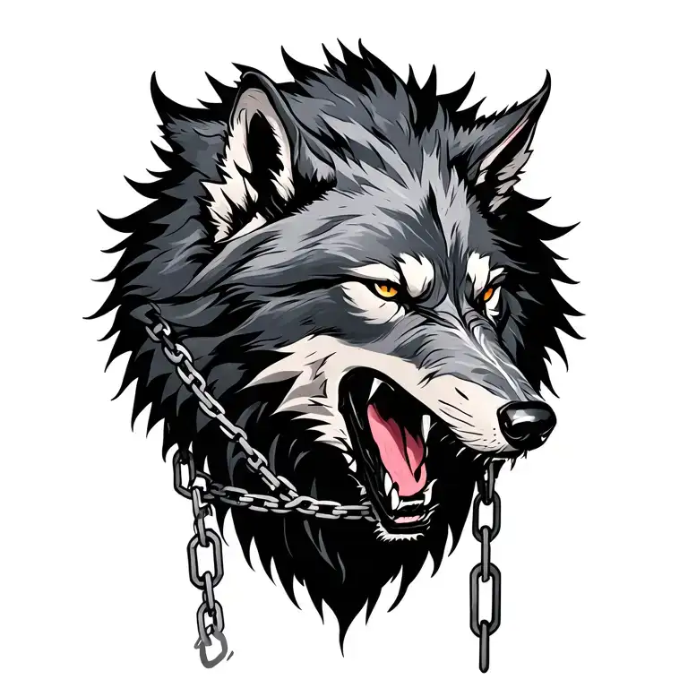 Fenrir The Wolf In Chains