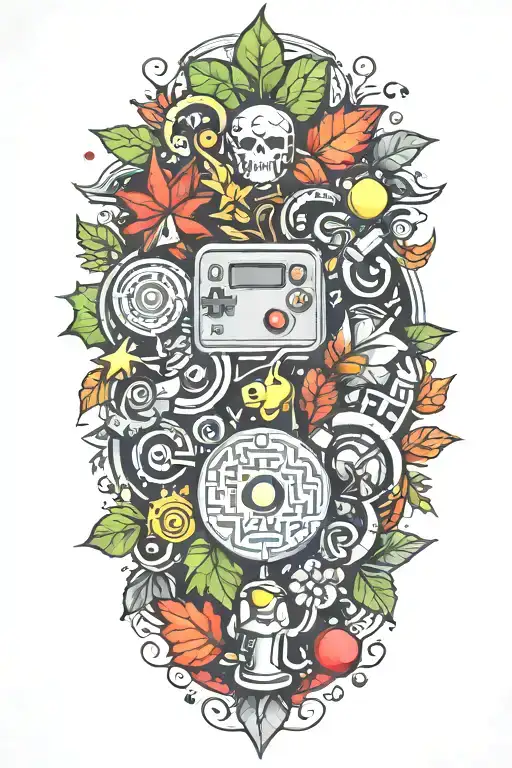 Christmas And Leaves And Video Games And Fighting And Fun