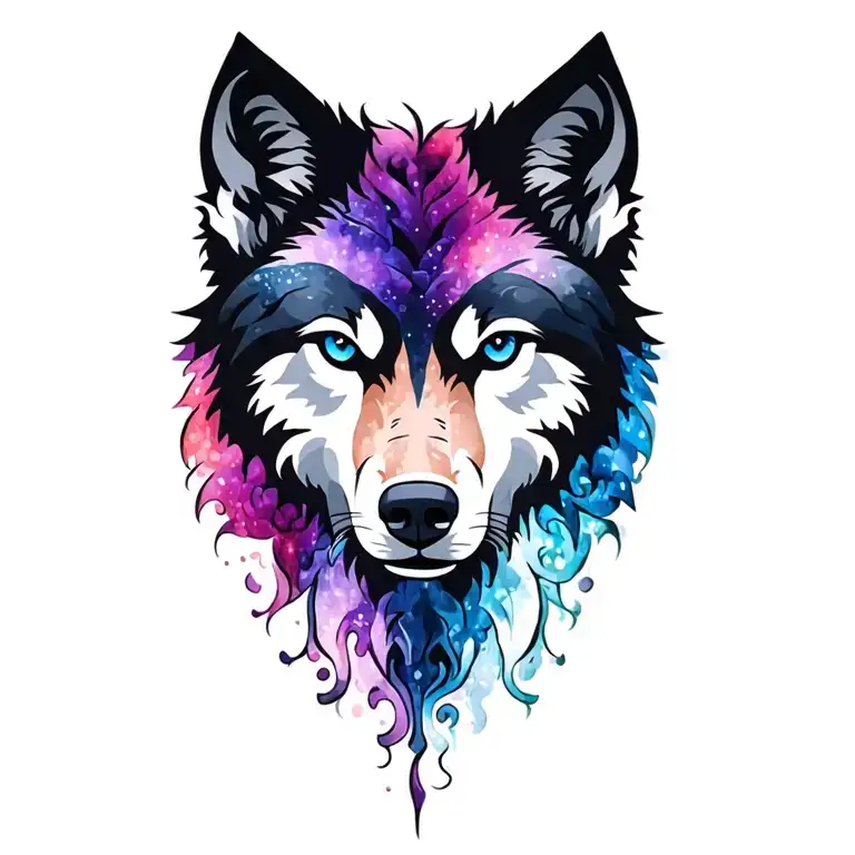 Shadow Wolf Silhouette