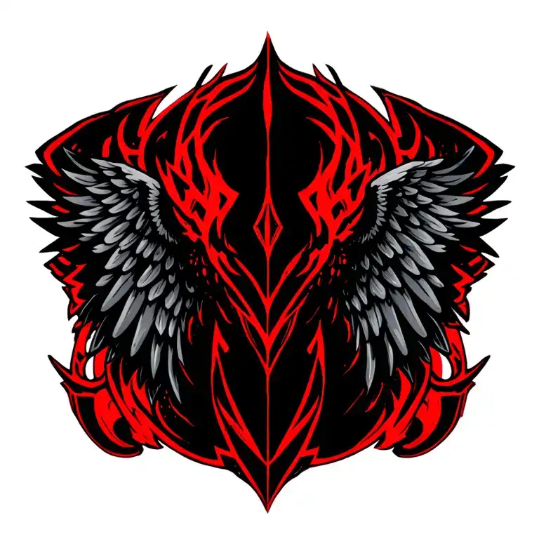 Cyber Sigilism Tribal Wings