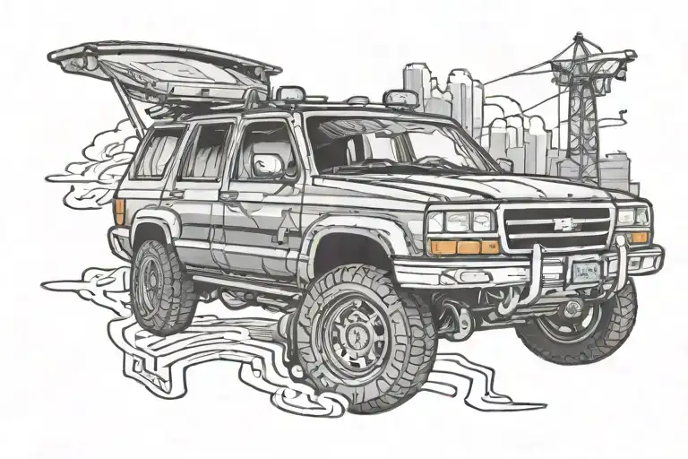 Travel Auto Mechanic Driving An Suv