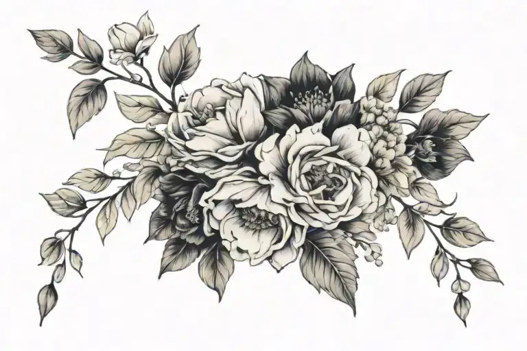 Birth Flower Bouquet