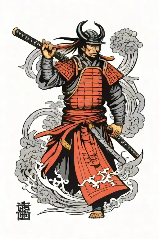 Samurai Standing