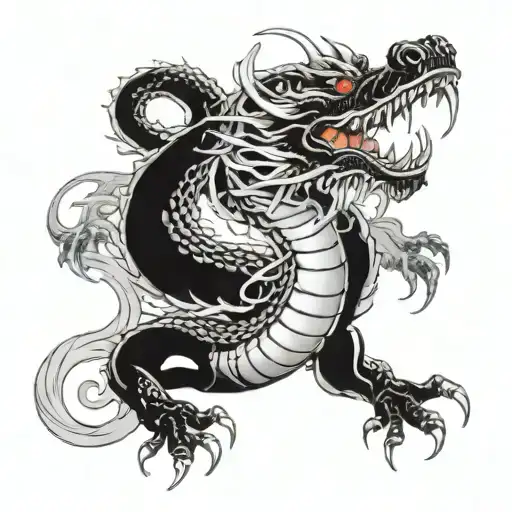 Water Chinese Dragon