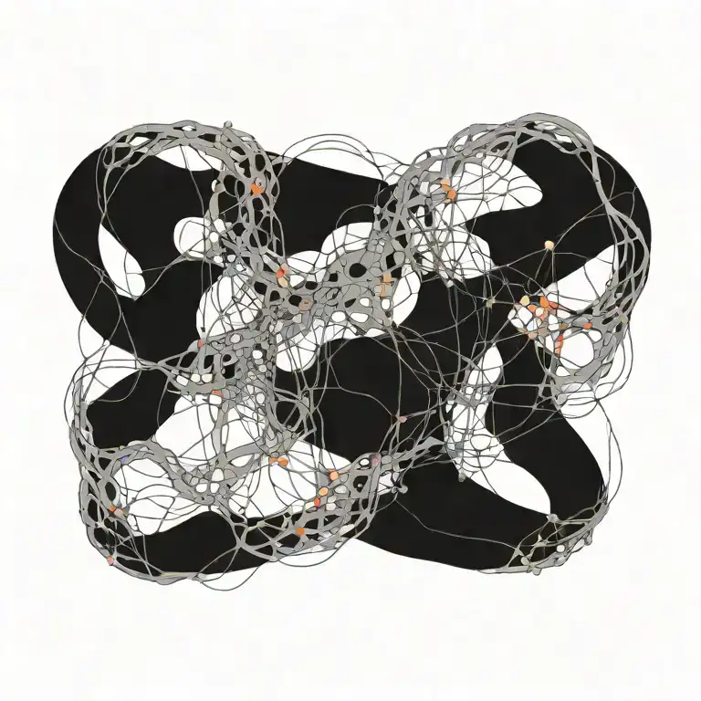 Neural Network Connections Intertwined Throughout Meditate