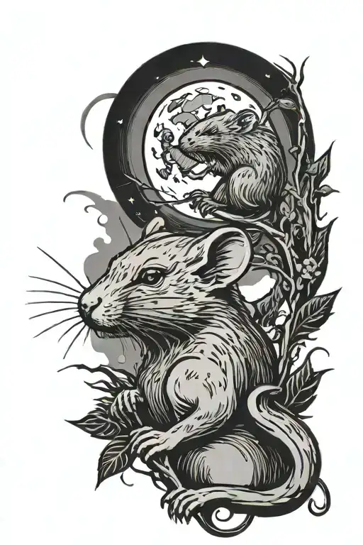 Moon And Rat