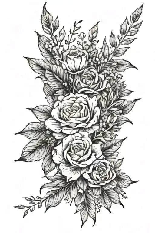 Birth Flower Bouquet