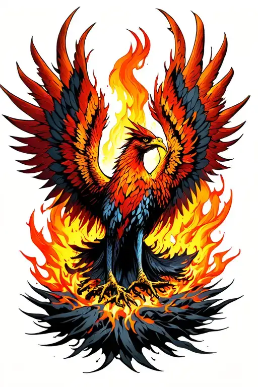 Adhd Phoenix Rising From Ashes