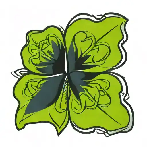 Celtic Four Leaf Clover