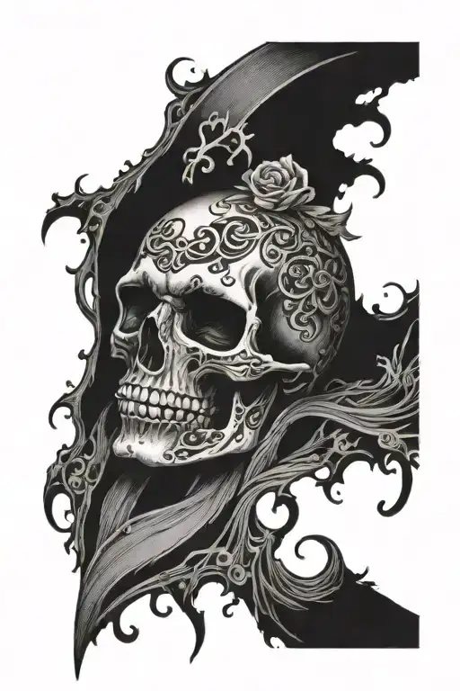 Holy Death Emo Dark Style