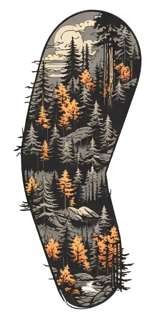 Forest Landscape Merging